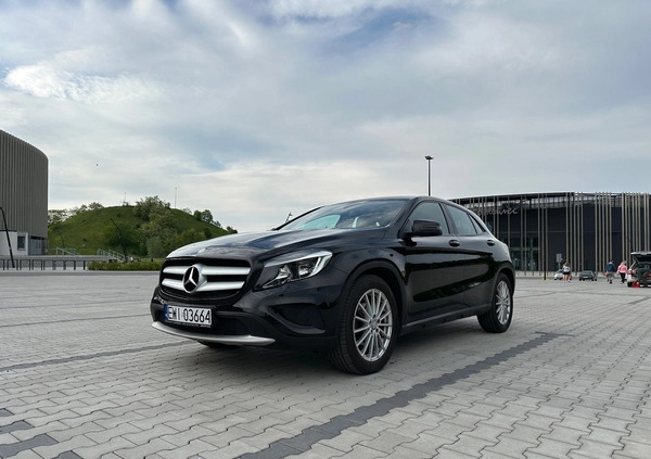 Mercedes-Benz GLA cena 75000 przebieg: 69335, rok produkcji 2016 z Sosnowiec małe 172